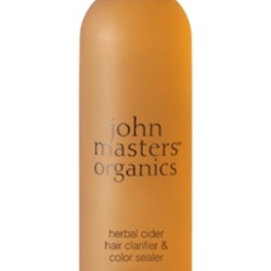 John Masters Herbal Cider hair rinse and clarifie